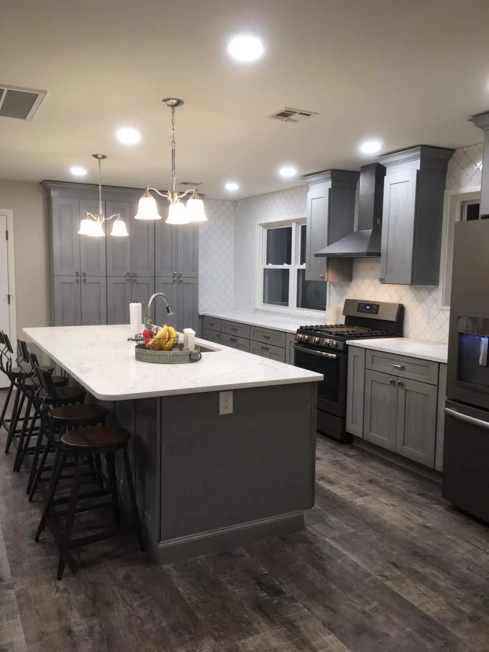 A completed Kimber Homes kitchen
